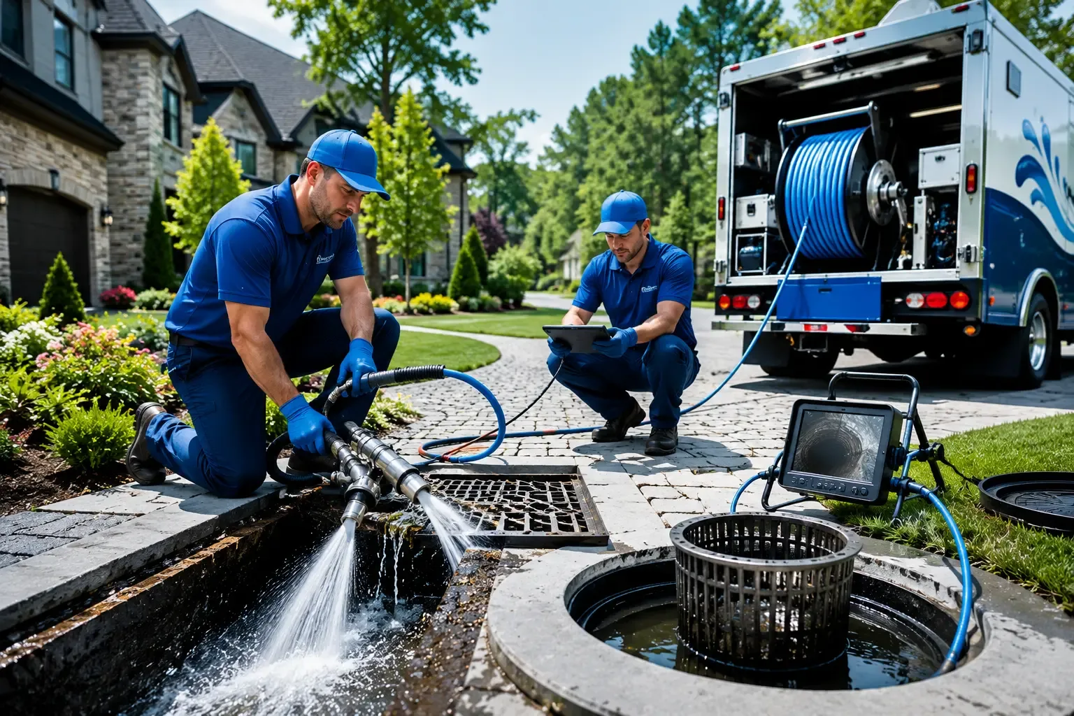 Local outdoor drain cleaning professionals in Baylis, IL